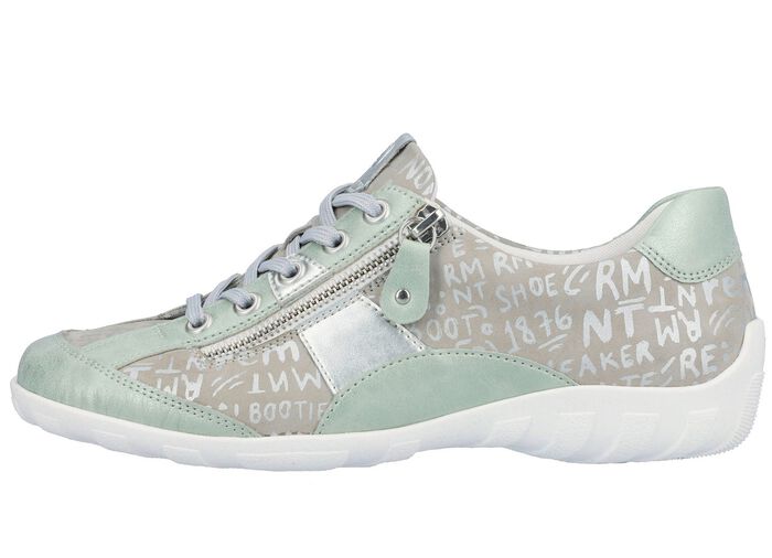 Remonte Sneaker mit bedruckten Bes&auml;tzen 