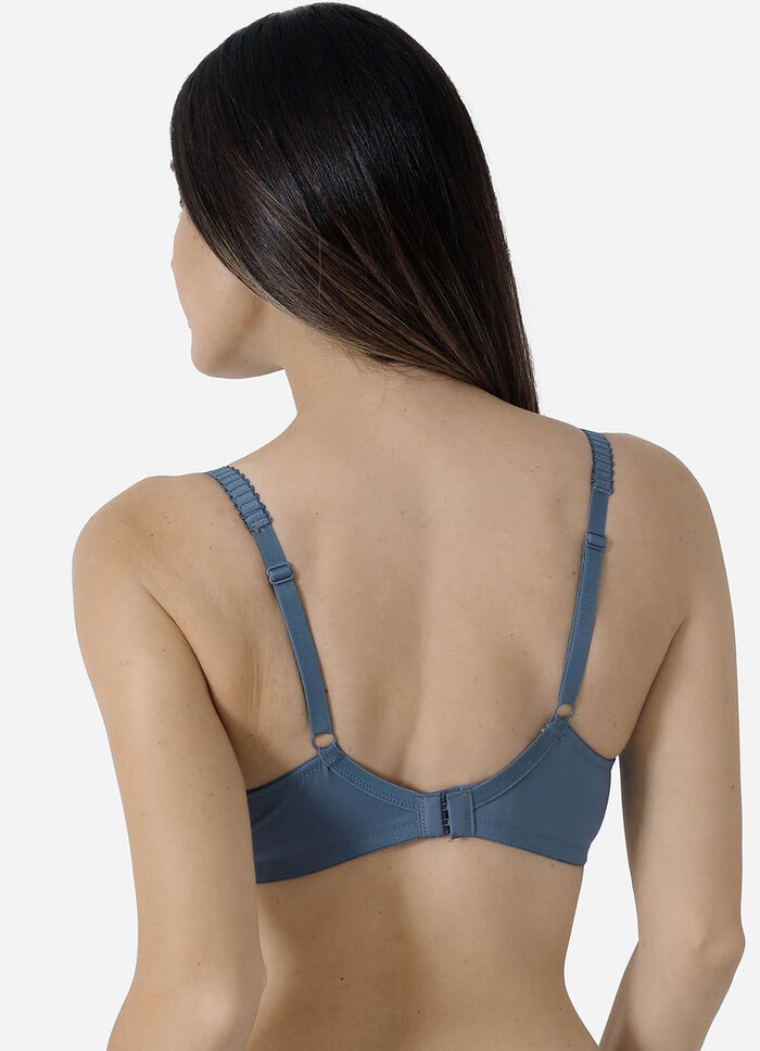 Sassa Zweierpack Bügel-BH 1X INDIGO, 1X WEISS