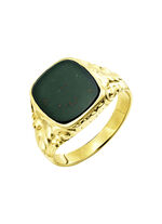 Herrenring mit echt Jaspis 