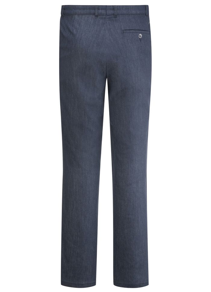 "Klaus Modelle"-Edeljeans mit Bundfalten in 2 Farben BLAU