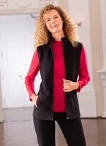 Sweatweste mit durchgehendem Rei&szlig;verschluss 