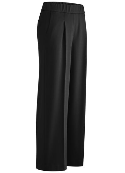 Kn&ouml;chellange Hose mit weitem Bein 