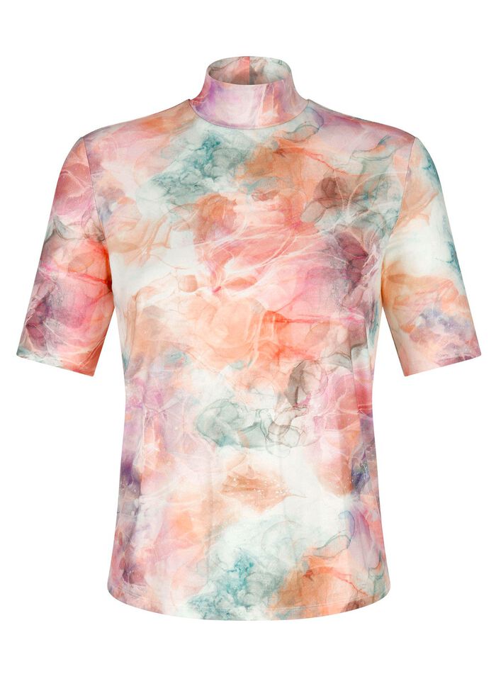 Shirt mit modischem Stehkragen 