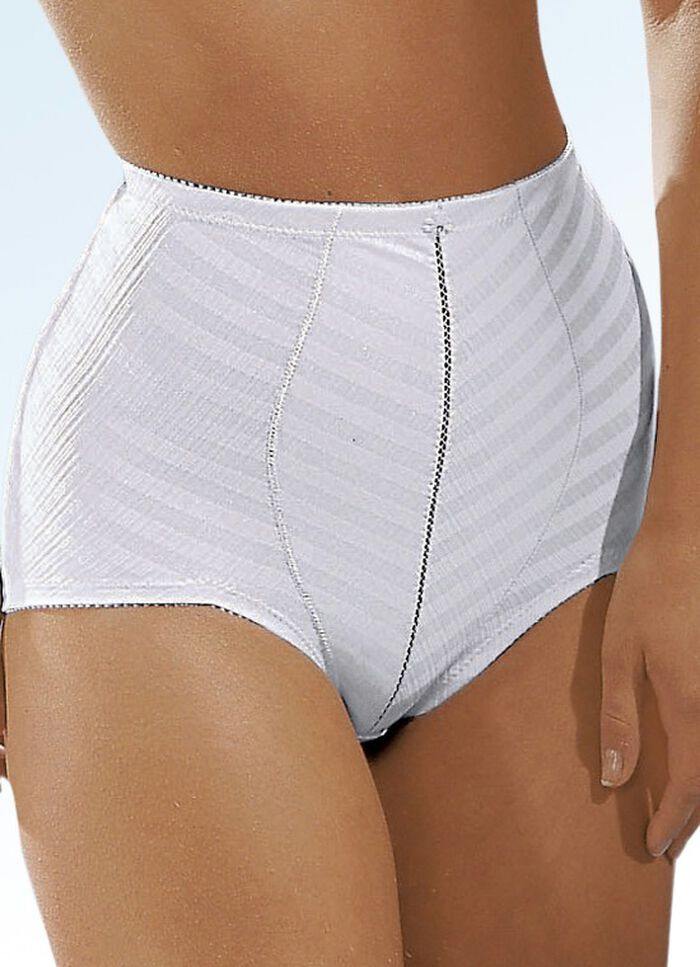 Felina Miederhose mit Vorderteilverstärkung WEISS