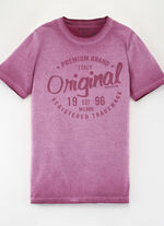 T-Shirt von „Milano Italy“ in 3 Farben BEERE