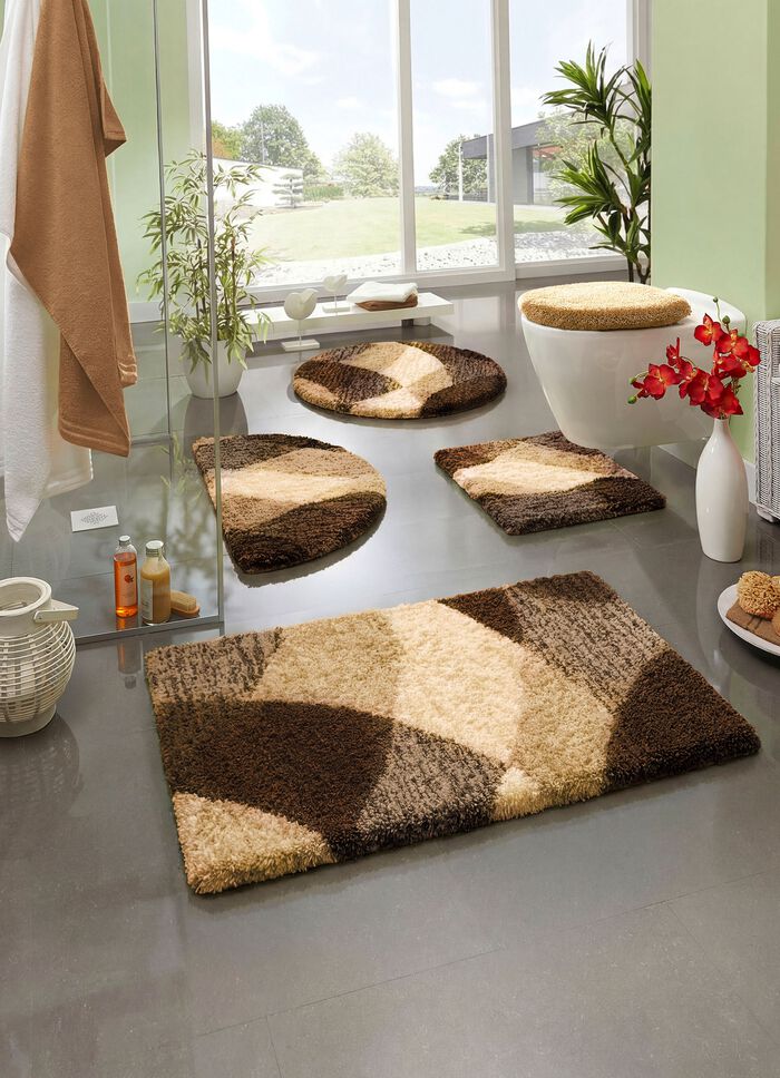 Modern dessinierte Badgarnitur in Supersoft-Qualit&auml;t 