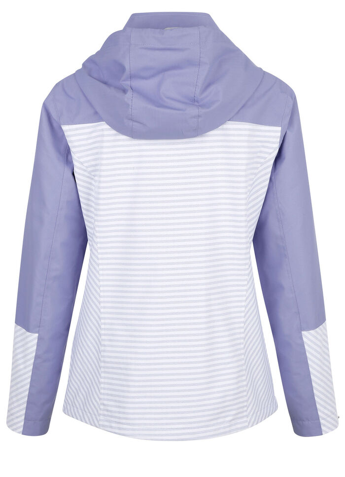 Funktionsjacke mit abnehmbarer Kapuze