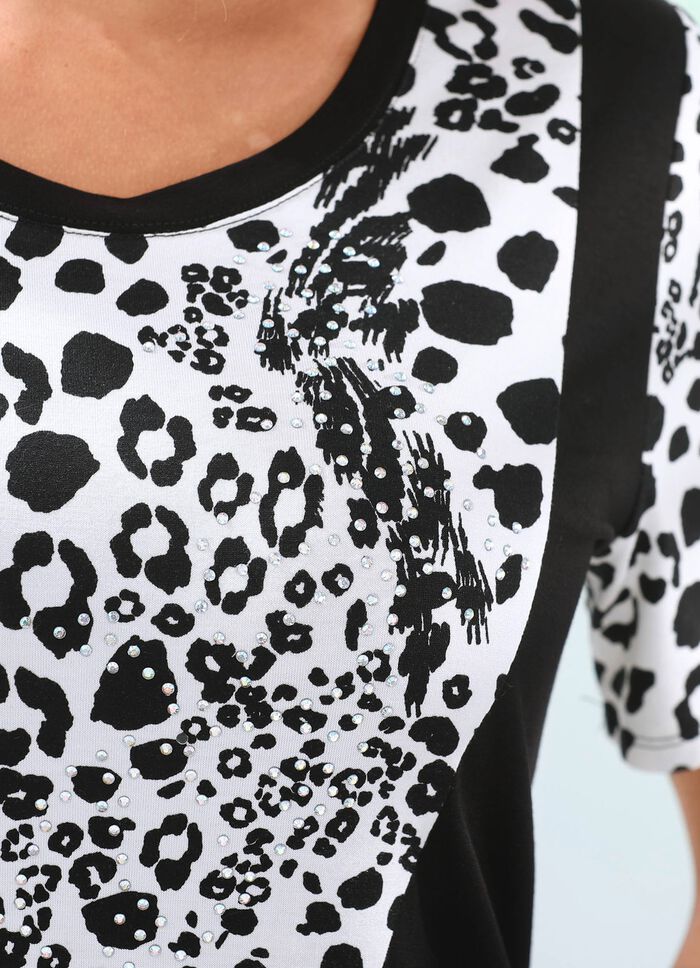 Ausgefallenes Shirt im Mustermix 