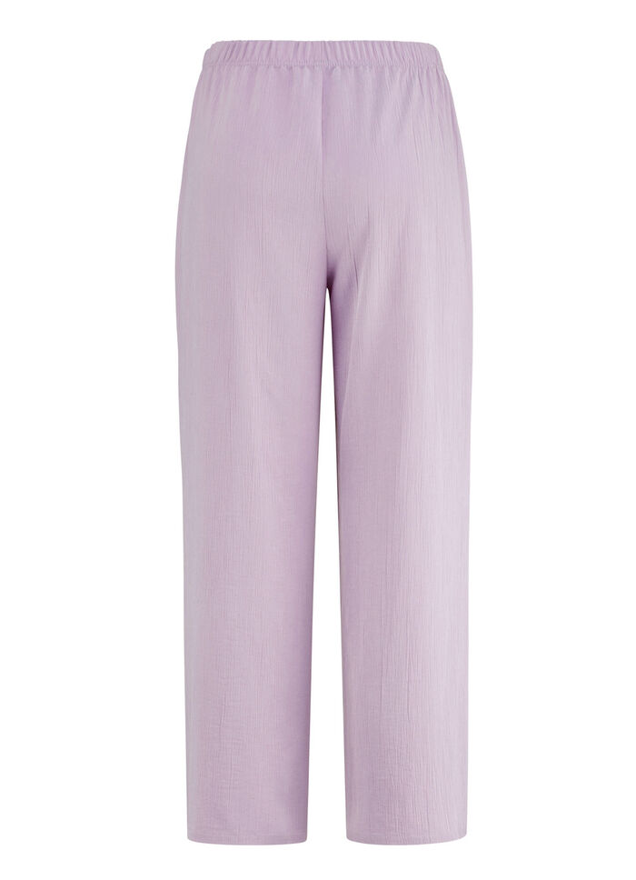 7/8-Hose in bequemer Weite ROSÉ