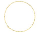 Diamantierte Figarokette 