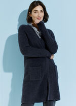 Strickjacke mit Alpaka-Anteil 