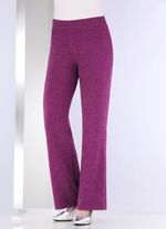 Hose mit edel funkelndem Glanzgarn 