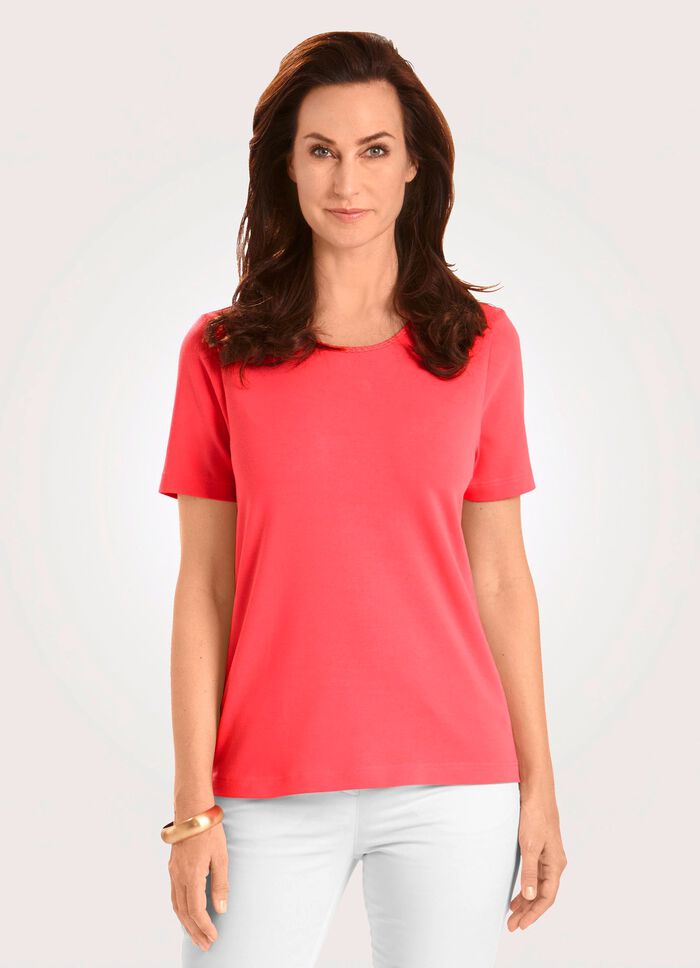 Shirt mit hohem Tragekomfort in 7 Farben 