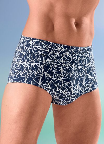 Badehose in h&ouml;herer Slipform 