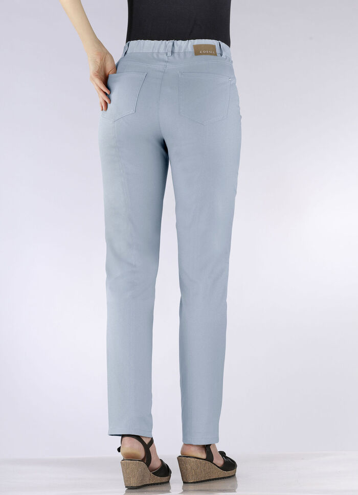 Hose in 4-Pocket-Form HELLBLAU