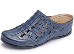 Gemini, sommerliche Damen-Clogs, Weite G, mit Gummizug MARINE