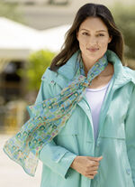 Schal mit geometrischem Dessin 