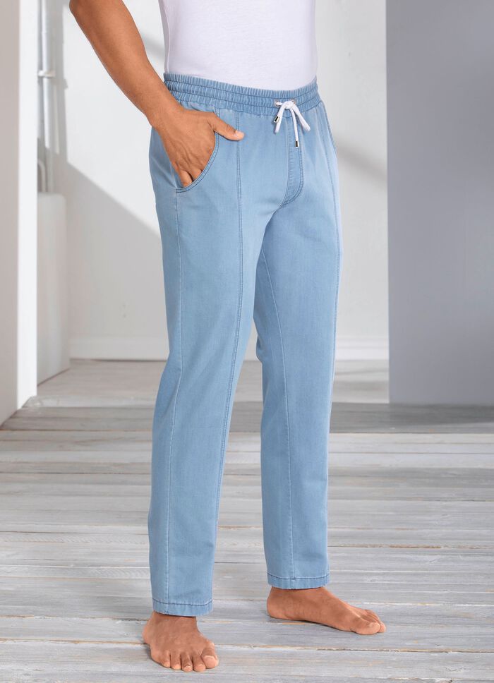 Hose in Jeans-Optik 