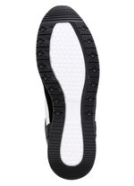 ELENA EDEN Sneaker aus Nappa-und Veloursleder SCHWARZ-WEISS