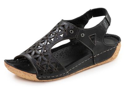 Gemini, sommerliche Damen-Sandalen, Weite G, aus Leder 