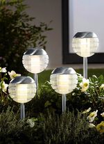 Solarleuchte mit Softone-LED, 4er-Set 