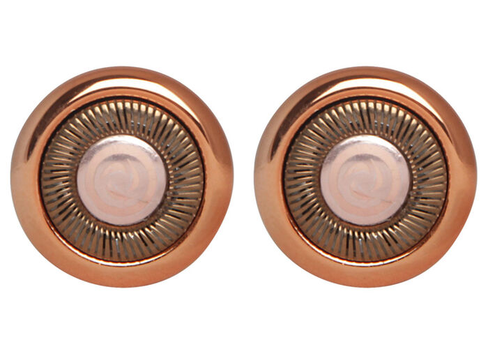 2 Ersatzköpfe für Haarentferner Roxy Pocket Shaver 