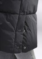 Daunenmantel mit fester Kapuze 