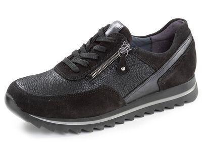 Waldl&auml;ufer, bequeme Damen-Sneaker, Weite H, mit herausnehmbarem Fu&szlig;bett 