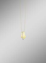 Toller Anhänger mit synth. Zirkonia 