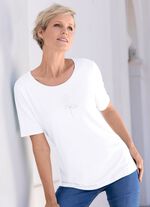 Shirt mit Strasszier 