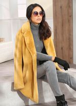 Longjacke aus kuschelweichem Kunstpelz 