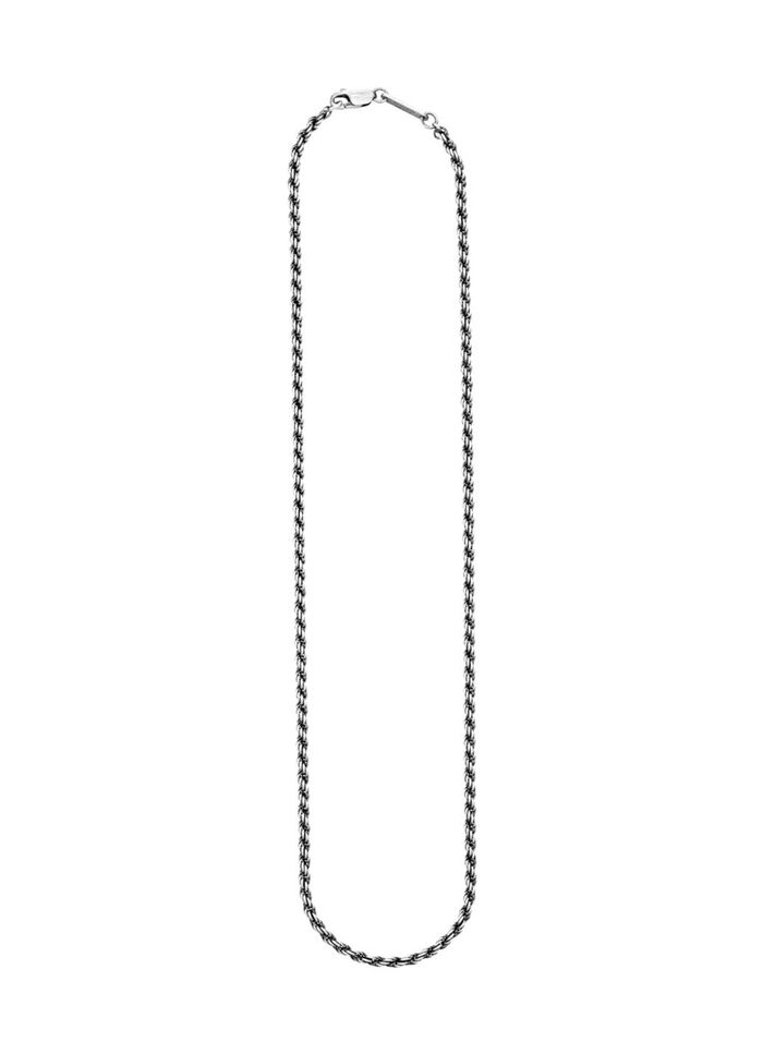 Kordelkette aus Silber 
