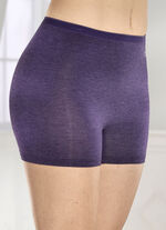 Sylvia Speidel Zweierpack Pants, atmungsaktiv LILA MELIERT