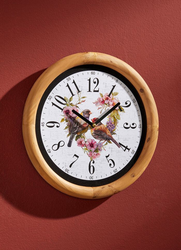 Wanduhr V&ouml;gel 
