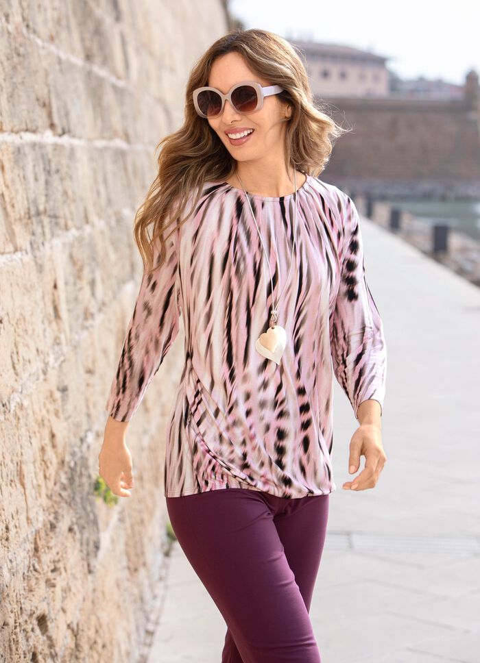 Shirt-Tunika mit h&uuml;bscher F&auml;ltelung 