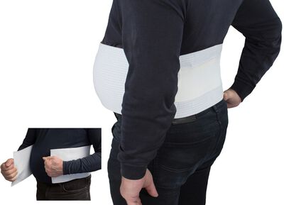 St&uuml;tzbandage XXL mit Gummigurten 