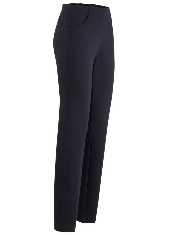 Hose mit angeschnittenem Bund 