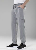 Freizeithose in 4 Farben MITTELGRAU MELIERT