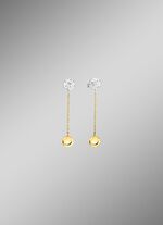 Wundersch&ouml;ne Ohrstecker in Bicolor 