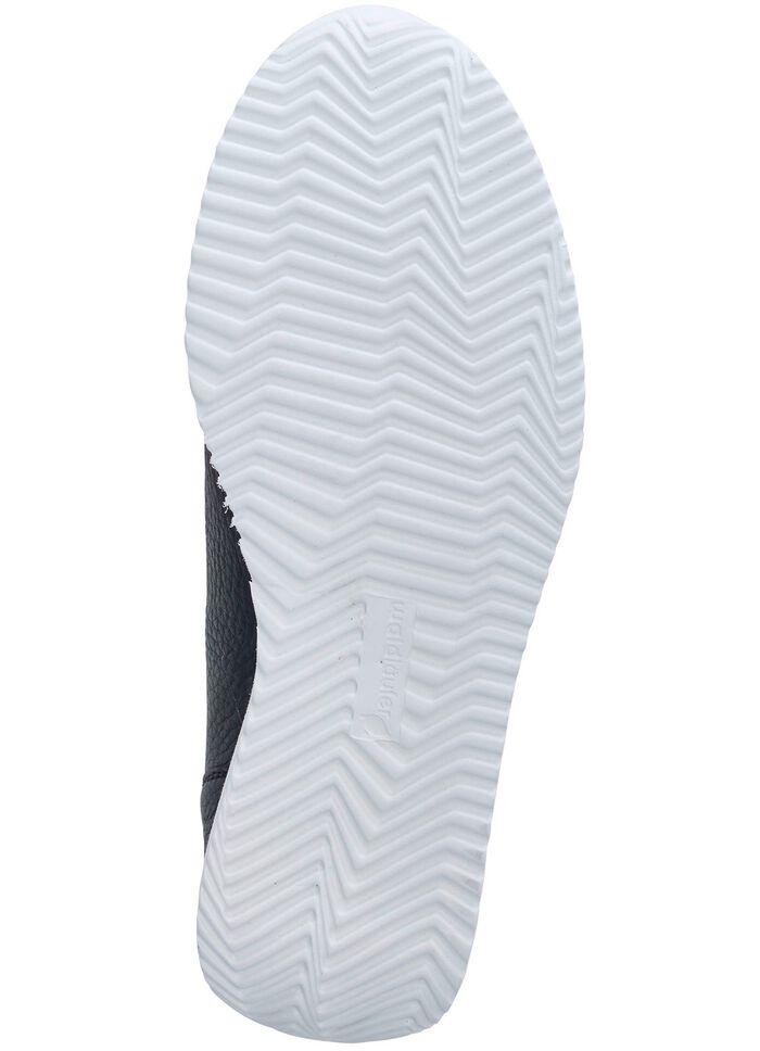 Waldl&auml;ufer, bequeme Damen-Slipper, Weite H, mit herausnehmbarem Fu&szlig;bett DUNKELBLAU