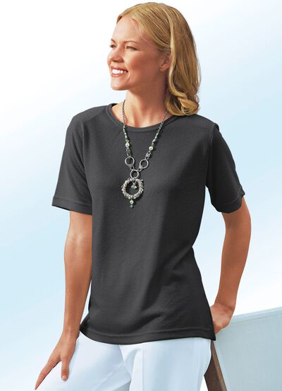 Shirt in 13 Farben mit kurzen &Auml;rmeln 