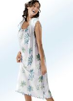 Nachthemd, Kurzarm mit Rundhals 