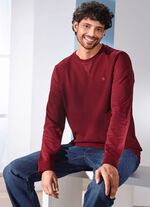 Sweatshirt in 3 Farben BORDEAUX