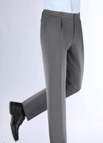 "Klaus Modelle"-Hose mit Bundfalten in 3 Farben 