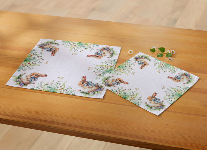 Tisch- und Raumdekoration mit Frühlings-Motiv 