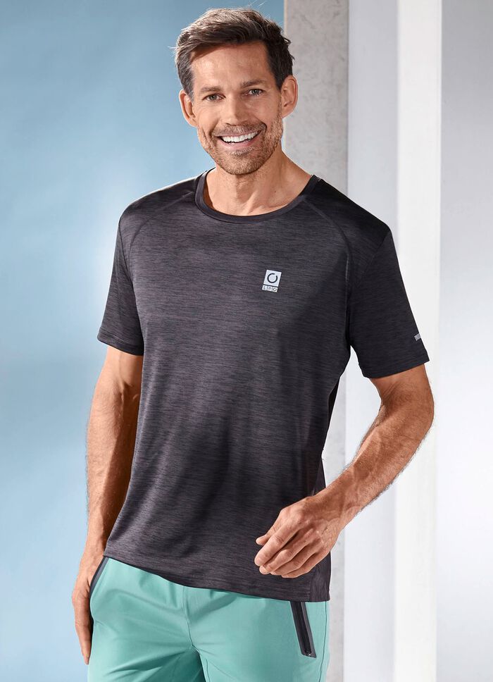 Funktionsshirt von „LPO“ ANTHRAZIT MELIERT