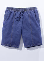 Bequeme Schlupf-Shorts in 4 Farben JEANSBLAU