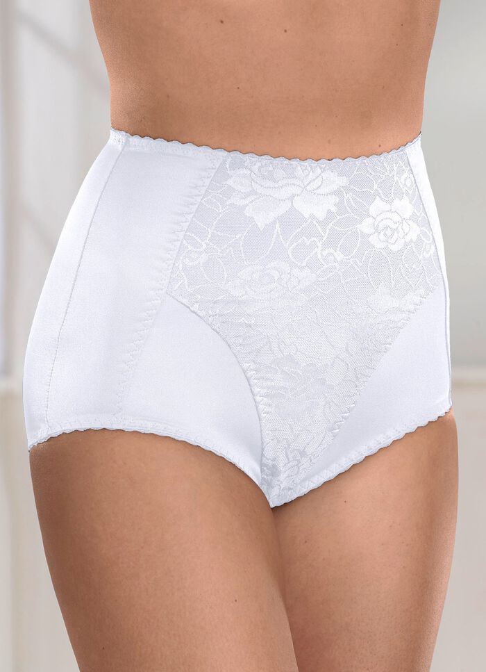 Miederhose mit Jaquarddessin 