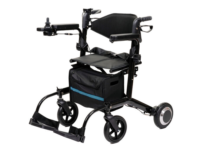 Elektrischer Rollstuhl/Rollator 2-in-1 