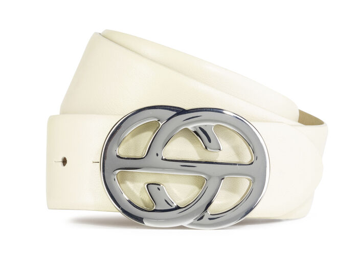 Ledergürtel BEIGE